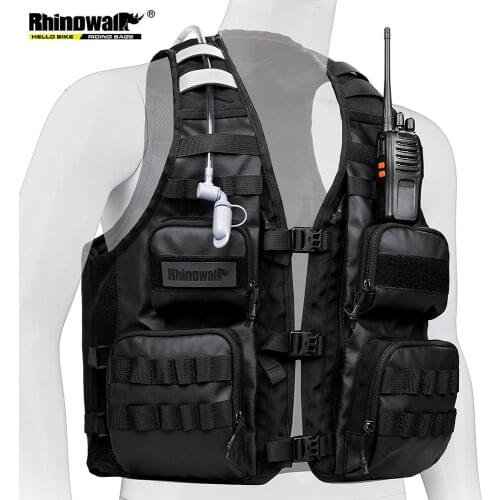 Rhinowalk Riding Vest, Multi Pocket Vest, Adjustable Size Quick-Dry Waistcoat Outdoor Hiking Cycling Fishing Accessories