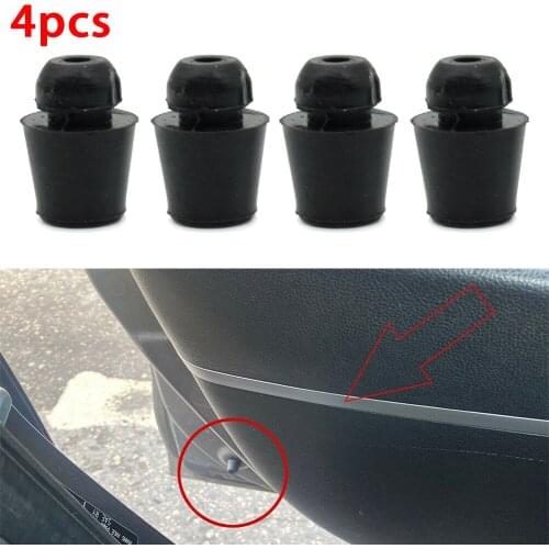 4Pcs Car Door Dampers Buffer Pad Cover Rubber Stop Universal For Hyundai BMW VW Auto repair and maintenance Car Accessories