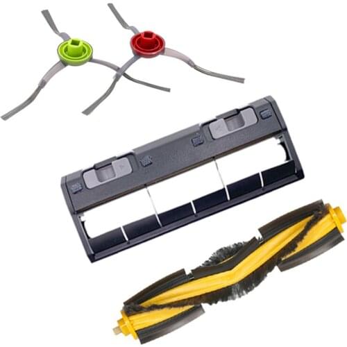 AD-Robot Vacuum Cleaner Side Brushes Main Brush Cover Kit for Ecovacs Deebot OZMO 950 Robotic Vacuum Cleaner Parts Accessories