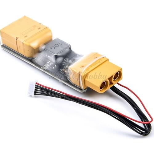 APM / PIXHAWK Flight Control Galvanometer Voltage Power Module with Amass XT90 Plug Support 2~10S Lipo for RC FPV Part