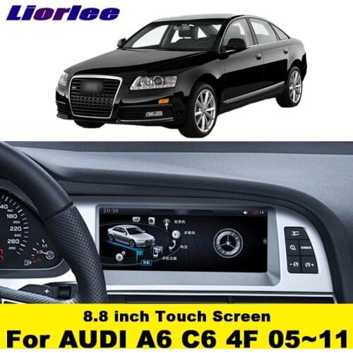 For Audi A6/C6/4F 2005-2011 Car Android Multimedia Stereo Player Autoradio GPS Navigation Navi Touch HD Screen Carplay