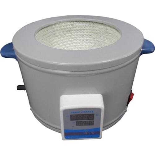 5L 1100W Electric Heating Mantle With Thermal Regulator Temperature Adjustable Digital Magnetic Stirrer Lab Equipment 220V