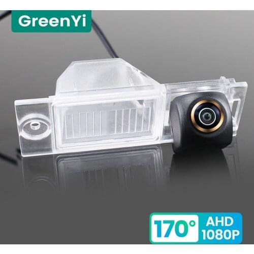 GreenYi 170° HD 1080P Car Rear View Camera for Hyundai Tucson IX35 2015 2016 Night Vision Reverse Reversing 4 pin Vehicle AHD