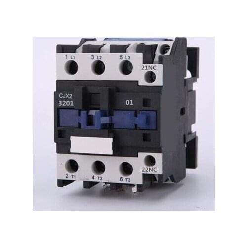 AC Contactor CJX2-3201 32A switches LC1 AC contactor voltage 380V 220V 110V 48V 36V 24V 12V Use with float switch