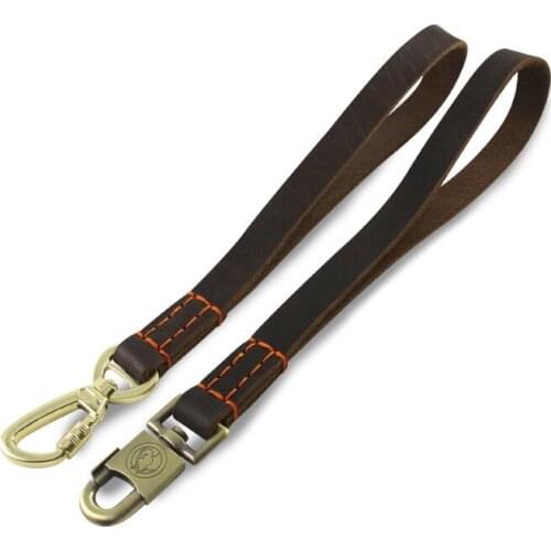 HSWLL Leather dog chain short leash rope dog leash pet supplies large and medium dog walking belt