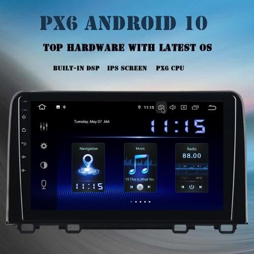 9" IPS Screen Multimedia Player for Honda CR-V CRV 2018 2019 Android 10.0 Car Radio DSP Navigator CarPlay GPS 4GB+64GB HD MAX10