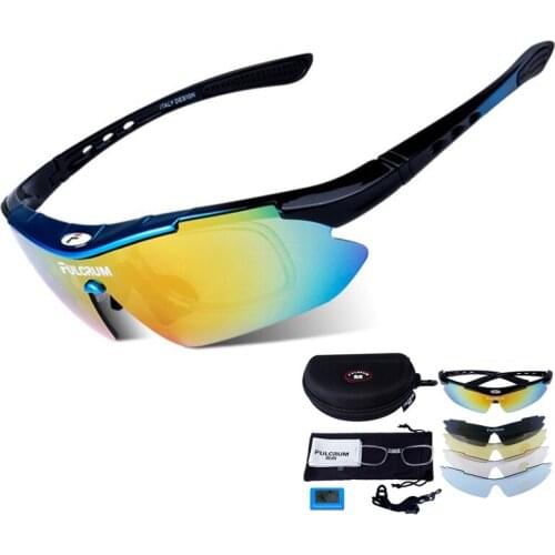Polarized Cycling Glasses Fishing Driving Bicycle Outdoor Sport Sunglasses Eyewear gafas de sol polarizadas 5 Lens/Set