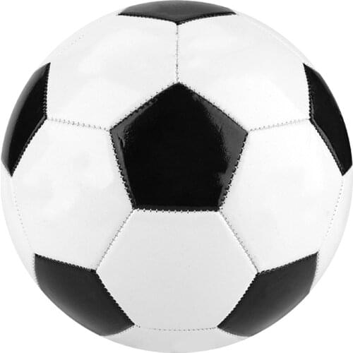 Size 5 Black White Football Soccer Balls Student Team Training Children Match Smooth Surface And Fine Sewing Technique