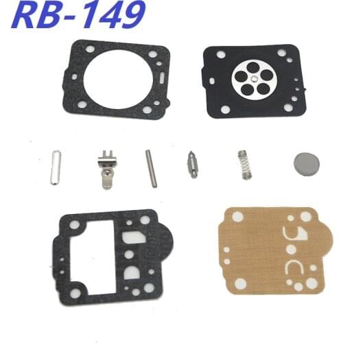 RB 149 1 Set Carburetor Diaphragm Gasket Repair Kit for Husqvarna 235 236 240 435 Jonsered CS2234 CS 2238 Zama Carb Kit RB-149