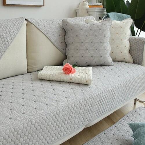 2021 Cotton Corner Removable Sofa Covers Mats Non-slip Sofa Seat for Living Room Cover Cushion Runners Slipcovers Home Decor