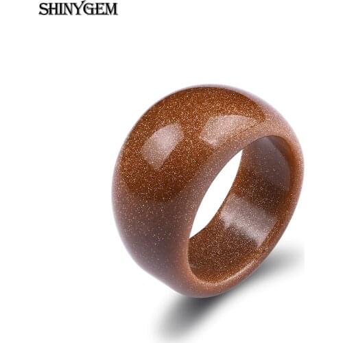 SHINYGEM Women's Gold Rings