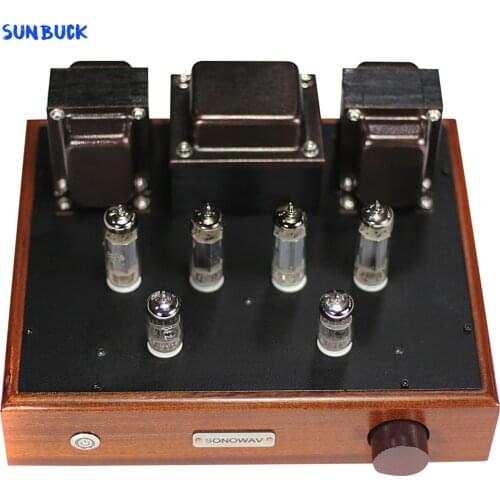 Sunbuck 6P14 (EL84) 12AX7 (ECC83) QNDH06 10W*2 push-pull circuit Tube Amplifier