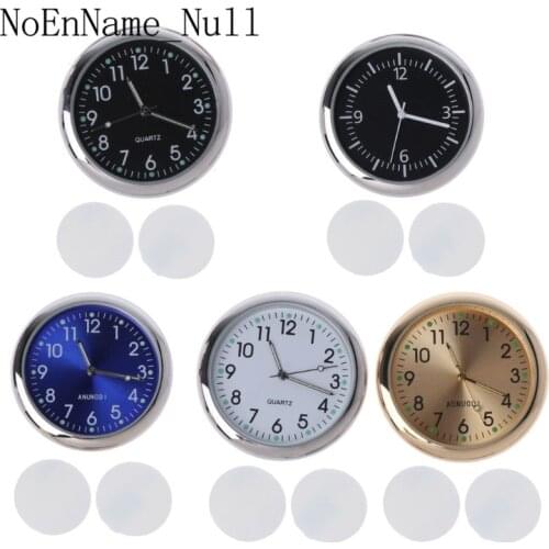 Universal Car Clock Stick-On Electronic Watch Dashboard Noctilucent Decoration For SUV Cars