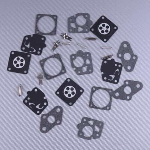 LETAOSK 3 Kit of Carburetor Repair Parts Fit For Kawasaki TG20 TG24 TG25 TG33 TD24 TD25 TD33 TD40 TD48 Engine Part
