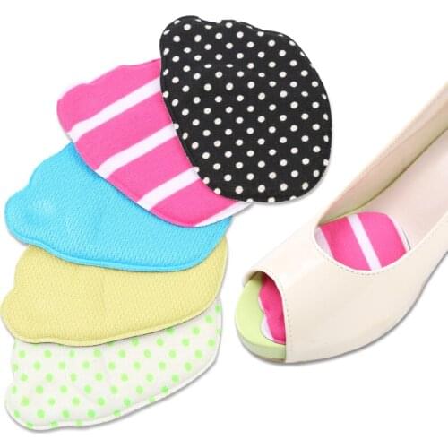 10 pair High Heels Antiskid Foot Pad Sole Half Yard Anti-pain Half Shoes Pad Thickening Female Invisible Insole high heeled shoe