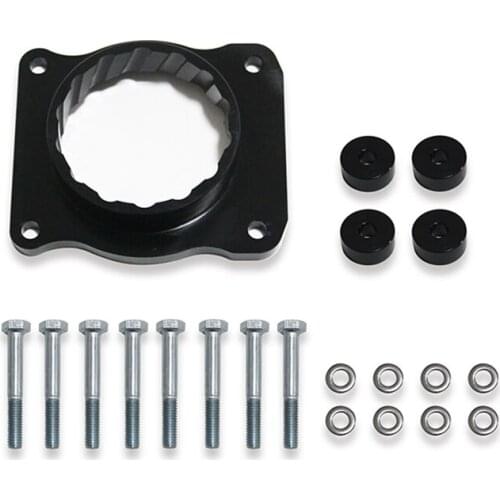 Aluminum Throttle Body Spacer for 2004-2010 Ford F150 5.4L 2005-2010 F250 F350 Superduty V8 Car Accessories Black