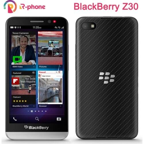 Original BlackBerry Z30 Unlocked Mobile Phone Dual core 4G WiFi 8MP 5.0" 16GB ROM Refurbished Smartphone