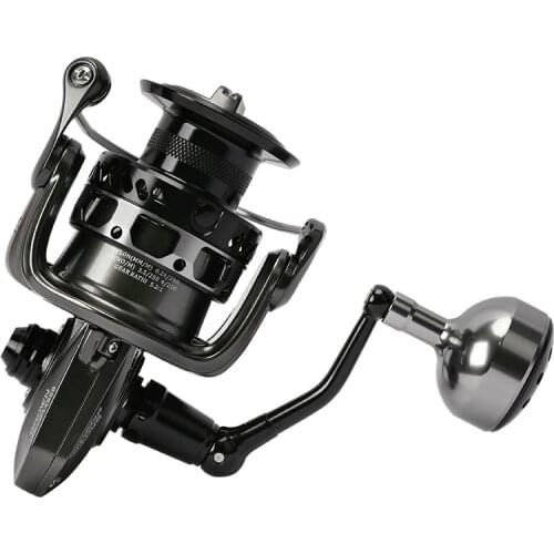 All-metal long-distance casting wheel 3000/4000/5000/6000/7000 sea fishing boat spinning wheel reel