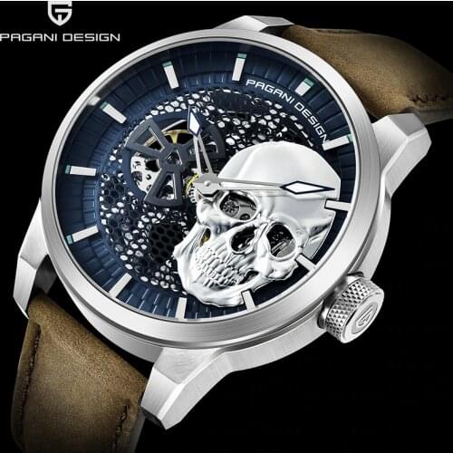 PAGANI DESIGN New men automatic watches fashion skeleton watch men mechanical wristwatches waterproof sports watches 2020 men