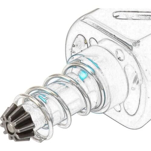 D Type Motor Strengthen Gear for Military Tactical Airsoft Rifle AEG M4 M4A1 Hunting CS Toy Gun Gel Ball Accessory