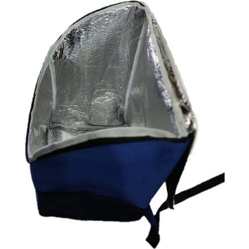 Eziva Home 27 l Camping Picnic Thermos Ice Cube Tray Bag Blue