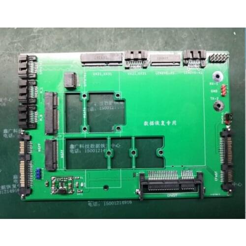 MSATA+NGFF+CFAST Card+Western Digital SFF8784+ASUS UX21+Lenovo X1 to SATA 6 in 1