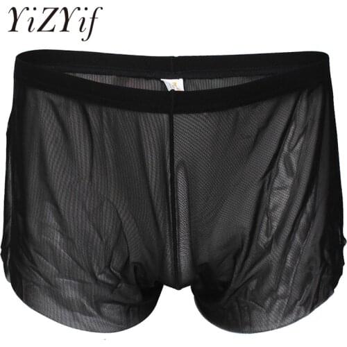 Mens underwear boxers Panties Mesh Boxer Shorts Underwear boxer homme boxershorts underwear shorts men slip sexy homme