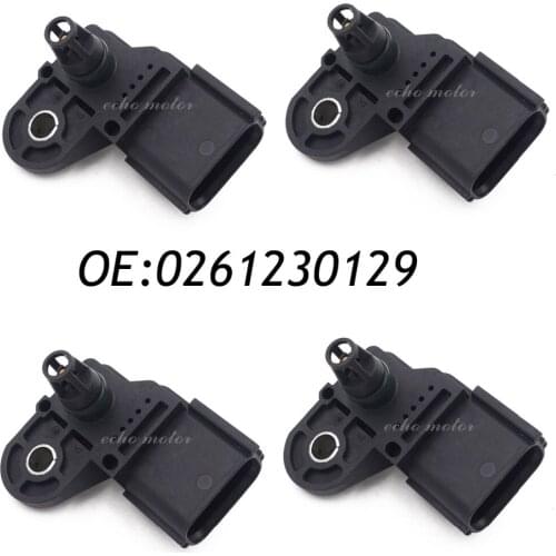 New 4PCS MAP Pressure Sensor For Mazda Speed 3 MZR DISI L3-VDT Turbo Speed 6 0261230129 L3K9 18211,L3K918211
