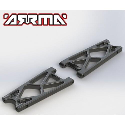 Original ARRMA AR330333 REAR LOWER SUSPENSION ARMS (1 PAIR) #AR330333 for BIGROCK FAZON NERO