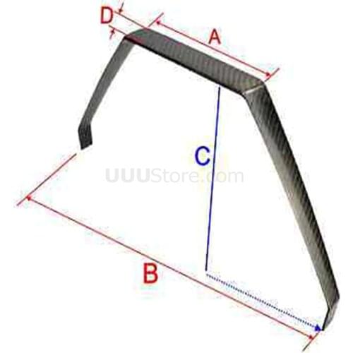 Carbon Fiber Landing Gear For Sbach 30cc Yak 26cc YAK 50CC EXTRA260 YAK 85CC 100CC 150CC 250CC Fixed Wing Gasoline RC Airplane