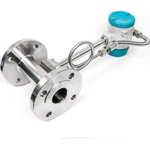 Super Heated Steam Flow meter 3" Pipe DN 80 Flange Vortex Flow Meter DC 24V