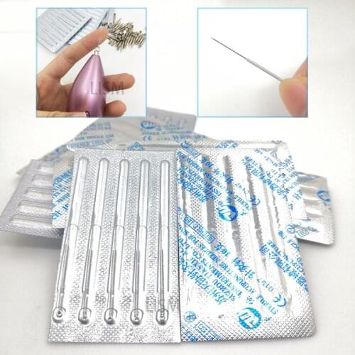Tattoo Mole Removal Plasma Pen Needles Freckle Dark Spot Remover Tool Wart Removal Machine Needle for Face Skin Beauty Care