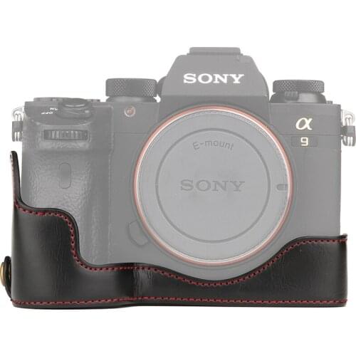 High quality Camera case half body bag for Sony a7III a7m3 a7r3 a7rIII a9 Digital camera Bottom camera bag With Battery Opening