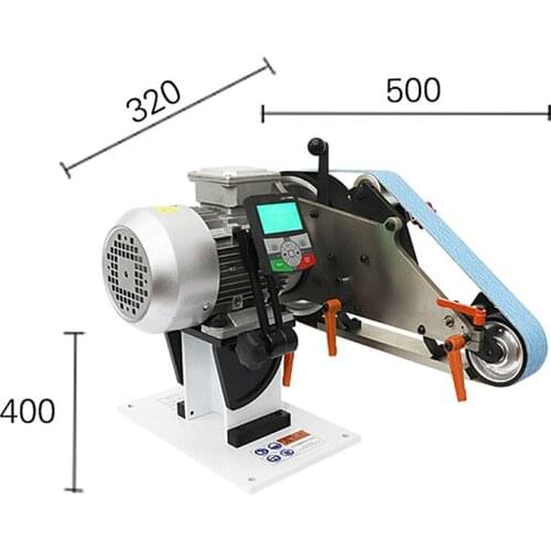 1500W Small boutique multi-functional belt machine / vertical and horizontal dual-use / DIY belt machine polishing metal surface