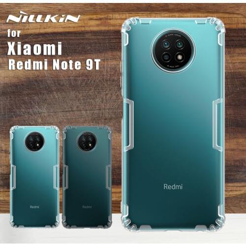 Nillkin For Xiaomi Redmi Note 9T 5G case TPU full 360 Phone Case Protective Back Cover For Redmi Note 9T