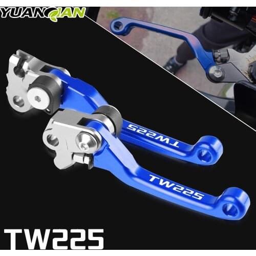 For YAMAHA TW225 TW 225 2002-2017 2003 2004 2005 06 High Quality CNC Aluminum Pivot Motocross DirtBike Handle Brake Clutch Lever