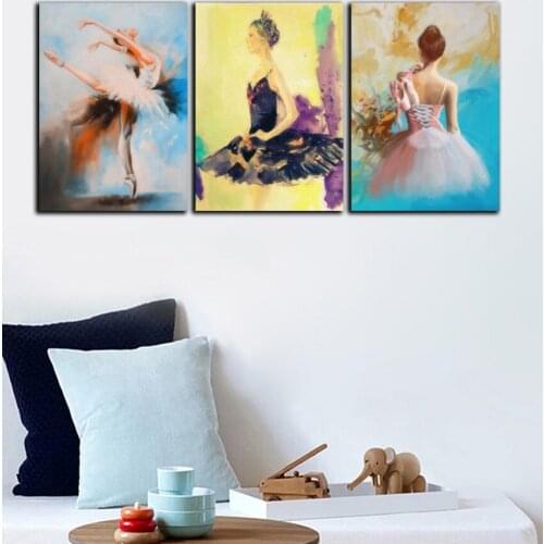 3PCS set diamond embroidery Sale Ballet Dancers girl Diy diamond Painting full squar/round,5d diamond cross-stitch wall arts