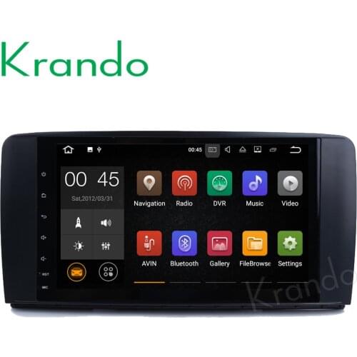 Krando 9" Android 8.1 car navigation multimedia system for Benz B class RW251 2006-2012 audio radio gps dvd player