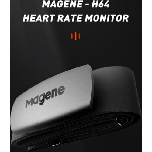 Magene Mover H64 Dual Mode ANT+ & Bluetooth 4.0 Heart Rate Sensor With Chest Strap Computer Bike Wahoo Garmin Sports