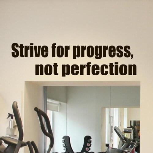 Motivational Gym Wall Decal Sport Fitness Quote Vinyl Sticker Wall Decor Mural HomeGym for Man Cave Boy Bedroom Posters C33