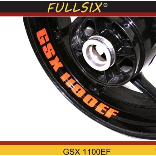 Motorcycle Wheel Sticker Decal Reflective Rim Bike Motorcycle Suitable for SUZUKI GSX 1100EF