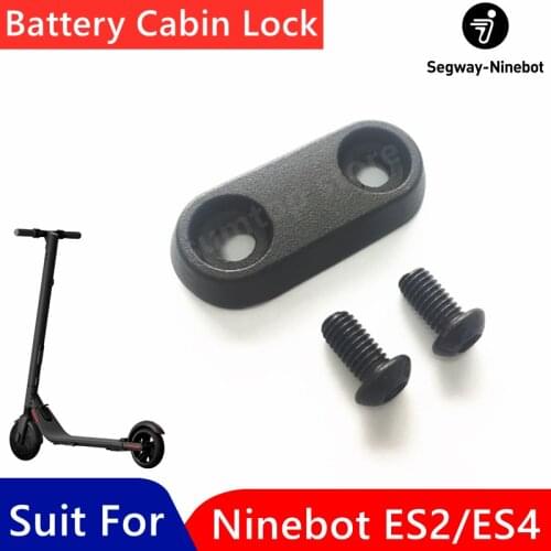 Original Battery Cabin Fastening Cover Kit for Ninebot ES2 ES4 Electric Scooter Kickscooter Battery Cabin Lock Replacement Parts