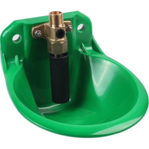 Sheep Automatic Water Dispenser Goat Copper Valve Water Dispenser Sheep Water Bowl Fittings Pig Water Farm Animals Bowl