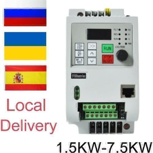 Frequency converter 60hz 50hz for 1.5kw/ 2.2kw 4kw 5.5KW 7.5KW control inverter