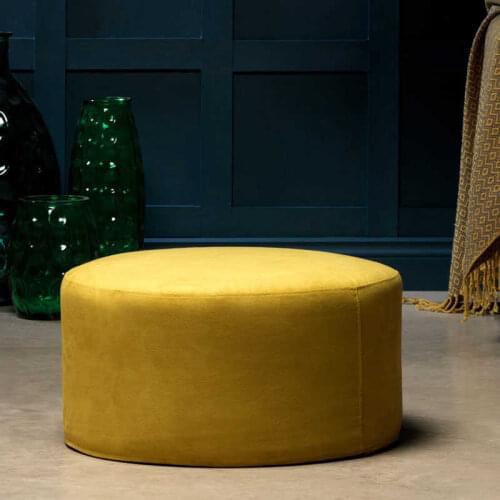 Multi colors round sofa stool shoes changing solid wood soft cloth surface small bench household sitting furniture