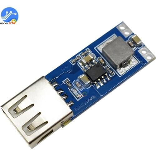 DC-DC USB Adjustable Boost 3V/3.3V/3.7V/4.2V to 5V USB Step Up Vehicle Power Charger Module Buck Converter Charge