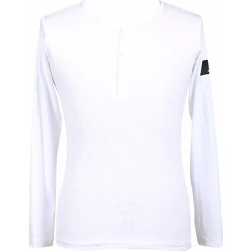 Good Sale Children Latin Dance Shirt Black White Long Sleeve Tops Boy Males Kids Modern Samba Jazz Ballroom Shirts Fashion 10386