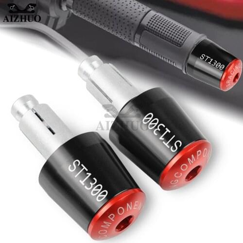 Motorcycle Handlebar End Grips Hand Cap Hand Bar End 7/8"22mm For HONDA ST1300 ST1300A ST 1300 A 2003-2007 2004 2005 2006