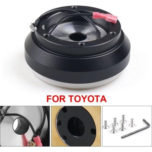 Thin Version 6 Hole Steering Wheel Boss Kit Hub Adapter for Toyota Camry Corolla TT101956