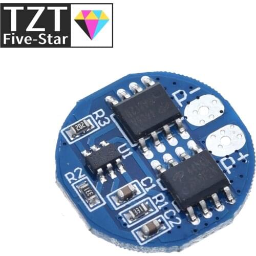 TZT 2S 5A Li-ion Lithium Battery 7.4v 8.4V 18650 Charger Protection Board bms pcm for li-ion lipo battery cell pack